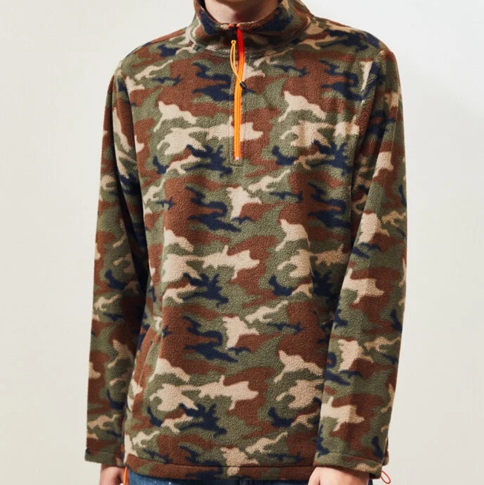 🆕️PacSun Westbrook Half Zip Fleece Pullover